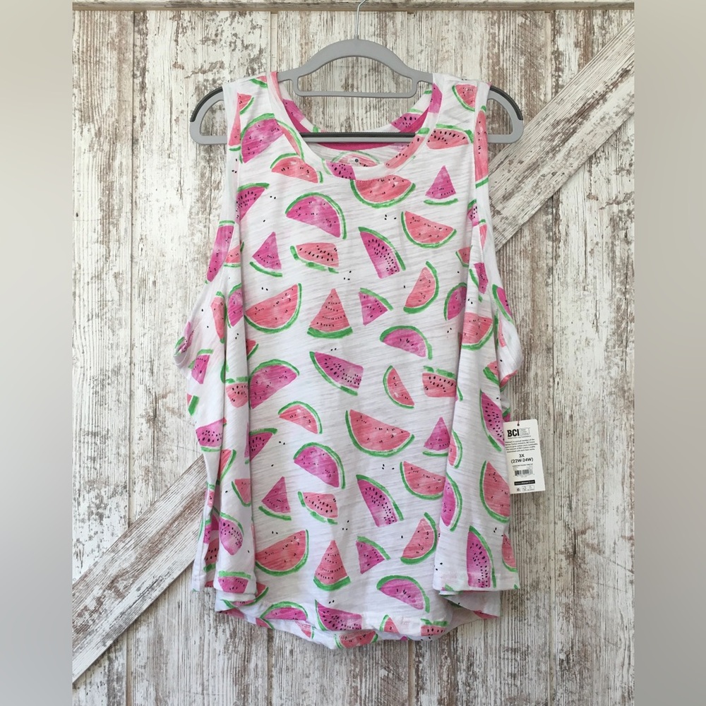 Secret Treasures NWT Watermelon Sleep Tank